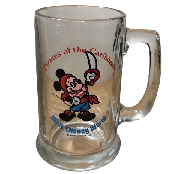 Walt Disney World Pirates of the Caribbean Mickey Mouse pirate mug collector - Picture 1 of 9